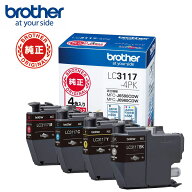 ブラザー工業 インクカートリッジ お徳用4色パック LC3117-4PK
