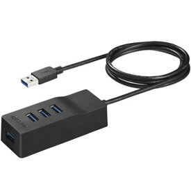 バッファロー（サプライ） USB3.0 4ポートセルフパワーハブ マグネット付 ブラック BSH4A310U3BK
