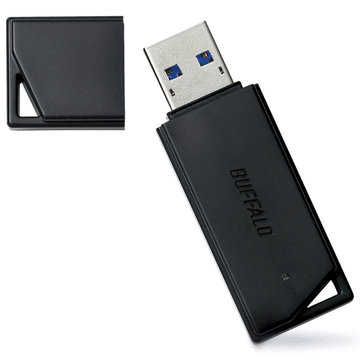 バッファロー USB3.1(Gen1)メモリー バリューモデル 128GB ブラック RUF3-K128GB-BK