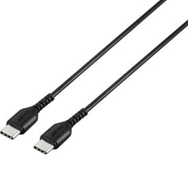 BUFFALO USB2.0ケーブル(C-C) 1m ブラック BSMPCCC110BK