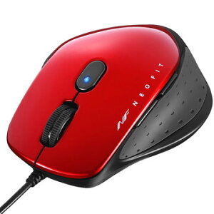 �o�b�t�@���[�i�T�v���C�j �L�� BlueLED 5�{�^�� NEOFIT�}�E�X M�T�C�Y ���b�h BSMBU510MRD