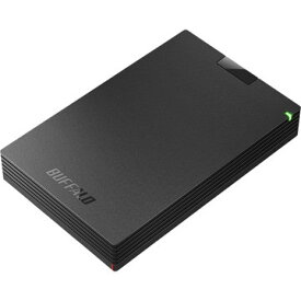 バッファロー USB3.1(Gen.1)対応 ポータブルHDD ブラック 2TB HD-PCG2.0U3-GBA