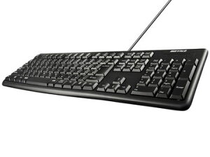 BUFFALO USBڑ LX^_[hL[{[h ubN BSKBU100BKZ