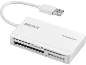 BUFFALO USB2.0}`J[h[_[ UHS-I P[u[ zCg BSCR500U2WH