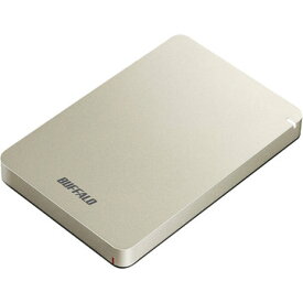 バッファロー USB3.1(Gen1) 耐衝撃ポータブルHDD 1TB ゴールド HD-PGF1.0U3-GLA
