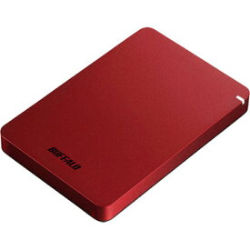 バッファロー USB3.1(Gen1) 耐衝撃ポータブルHDD 1TB レッド HD-PGF1.0U3-RDA