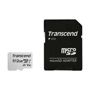 gZhWp microSDXCJ[h CL10 UHS-I U3 V30 A1 512GB TS512GUSD300S-A