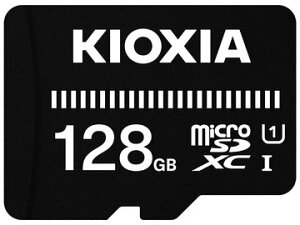 KIOXIA UHS-IΉ Class10 microSDXCJ[h 128GB KMUB-A128G