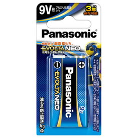 Panasonic 乾電池エボルタNEO 9V形 6LR61NJ/1B