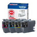 ブラザー純正インク お徳用4色パック LC411-4PK