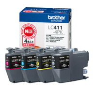 ブラザー純正インク お徳用4色パック LC411-4PK