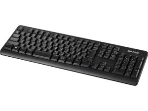 �o�b�t�@���[�i�T�v���C�j �R�ہE���ϋv ����2.4GHz �t���L�[�{�[�h �u���b�N BSKBW130BK