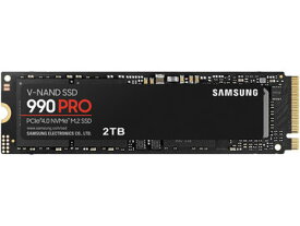 サムスン(SSD) PCIe 4.0 NVMe M.2 SSD 990 PRO 2TB MZ-V9P2T0B-IT