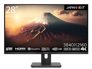 JAPANNEXT tfBXvC/28^/3840×2160/ubN JN-IPS282UHDR-C65W