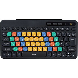 エレコム パソコン学習用キーボード/BT/Win/Chrome用/抗菌 TK-FS10BMKBK