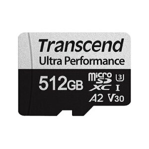 �g�����Z���h�W���p�� microSDXC CL10 UHS-I U3 V30 A2 512GB TS512GUSD340S