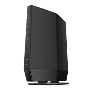 BUFFALO obt@[ LANe@ WiFi[^[ 11ax/ac/n/a/g/b 4803+573Mbps WiFi6/Ipv6Ή lbgЃubJ[2x[VbN ubN/zCg WSR-5400AX6P/DBK/DWH/BK/WH
