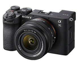 SONY デジタル一眼カメラ α7C II ズームレンズキット ブラック ILCE-7CM2L/B