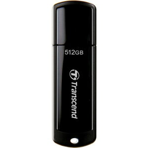 �g�����Z���h�W���p�� JetFlash 700 USB3.1 Gen1 512GB �u���b�N TS512GJF700