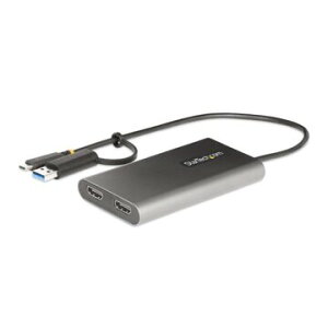 StarTech.com �f�B�X�v���C�A�_�v�^�[/USB-C�܂���USB3.0/�f���A�� 109B-USBC-HDMI