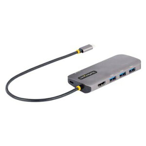 StarTech.com �}���`�|�[�g�A�_�v�^�[/USB-C/�V���O��/4K60HzHDMI 127B-USBC-MULTIPORT