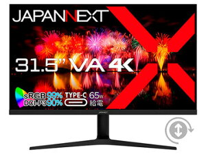 JAPANNEXT tfBXvC 31.5^/3840×2160/ubN JN-V3150UHDR-C65W-HSP