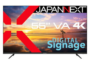 JAPANNEXT �t���f�B�X�v���C 55�^/3840×2160/�u���b�N JN-V55UHD-U