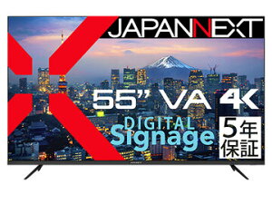 JAPANNEXT tfBXvC 55^/3840×2160/ubN JN-V55UHD-U-H5