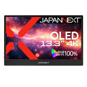 JAPANNEXT tfBXvC 13.3^/3840×2160/ubN JN-MD-OLED1331UHDR