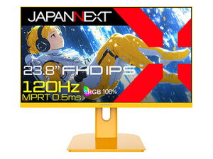 JAPANNEXT �Q�[�~���O�f�B�X�v���C 23.8�^/1920×1080/�C�G���[ JN-IPS238G120F-YE