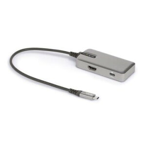 StarTech.com USB-C�}���`�ϊ��A�_�v�^�[/4K60HzHDMI2.0 DKT31CHPD3