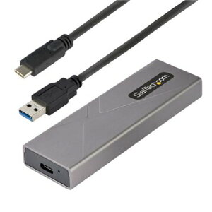 StarTech.com USB-C-M.2NVMe&M.2SATASSD�O�t���P�[�X M2-USB-C-NVME-SATA