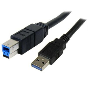 StarTech.com SuperSpeedUSB3.0�P�[�u��(A-B)3m�I�X/�I�X USB3SAB3MBK