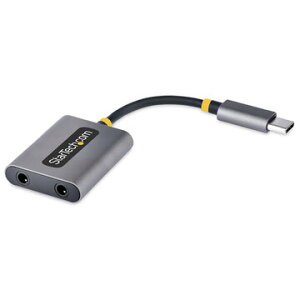 StarTech.com I[fBIXvb^[/USB-Cڑ/2|[g3.5mm USBC-AUDIO-SPLITTER