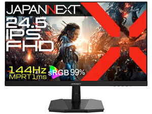 JAPANNEXT �Q�[�~���O�f�B�X�v���C 24.5�^/1920×1080/�u���b�N JN-IPS245G144F