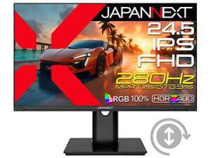 JAPANNEXT �Q�[�~���O�f�B�X�v���C 24.5�^/1920×1080/�u���b�N JN-IPS245G280F-HSPC6