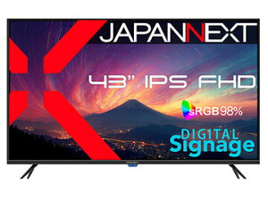 JAPANNEXT �t���f�B�X�v���C 43�^/1920×1080/�u���b�N JN-IPS43FHD2-U