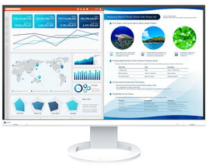 EIZO �t���f�B�X�v���C 27�^/3840×2160/�z���C�g EV2740S-WT