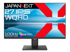 JAPANNEXT �t���f�B�X�v���C 27�^/2560×1440/�u���b�N JN-IPS27Q-C6