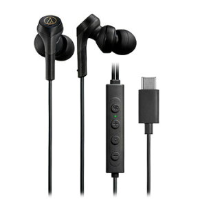 �I�[�f�B�I�e�N�j�J �m�C�Y�L�����Z�����OUSB Type-C�p�C���z�� �u���b�N ATH-CKS330NC BK