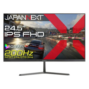 JAPANNEXT �Q�[�~���O�f�B�X�v���C 24.5�^/1920×1080/�u���b�N JN-IPS245G200F