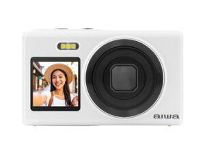 aiwa(�A�C���}�[�P�e�B���O) �R���p�N�g�f�W�^���J���� aiwa cam DCB-2 �z���C�g JA5-DCM0003(WH)