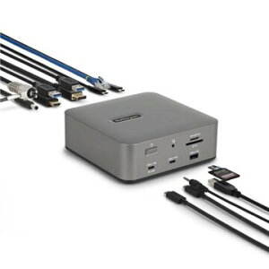 StarTech.com �h�b�L���O�X�e�[�V����/Thunderbolt 5/�}���`�f�B�X�v���C 215N-TB5USB4DOCK