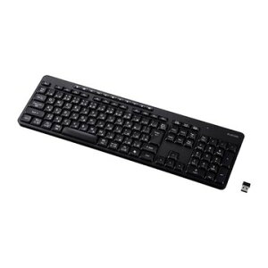 �G���R�� �L�[�{�[�h/����2.4GHz/�É�/�t��/�����u����/�u���b�N TK-QT11FDMBK