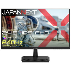 JAPANNEXT �Q�[�~���O�f�B�X�v���C 24.5�^/1920×1080/�u���b�N JN-IPS245G240F