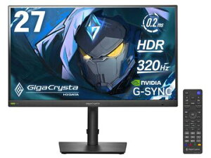 �A�C�E�I�[�E�f�[�^�@�� �Q�[�~���O�f�B�X�v���C 27�^/�u���b�N/WQHD/320Hz EX-GDQ271RAB