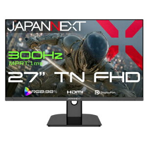 JAPANNEXT �Q�[�~���O�f�B�X�v���C 27�^/1920×1080/�u���b�N JN-T27G300F