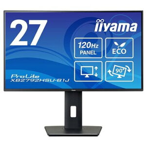 iiyama �t���f�B�X�v���C 27�^/1920×1080/�u���b�N XB2792HSU-B1J