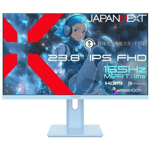 JAPANNEXT �Q�[�~���O�f�B�X�v���C 23.8�^/1920×1080/�u���[ JN-IPS238G165F-HSP-BB