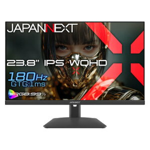 JAPANNEXT �Q�[�~���O�f�B�X�v���C 23.8�^/2560×1440/�u���b�N JN-IPS238G180Q2